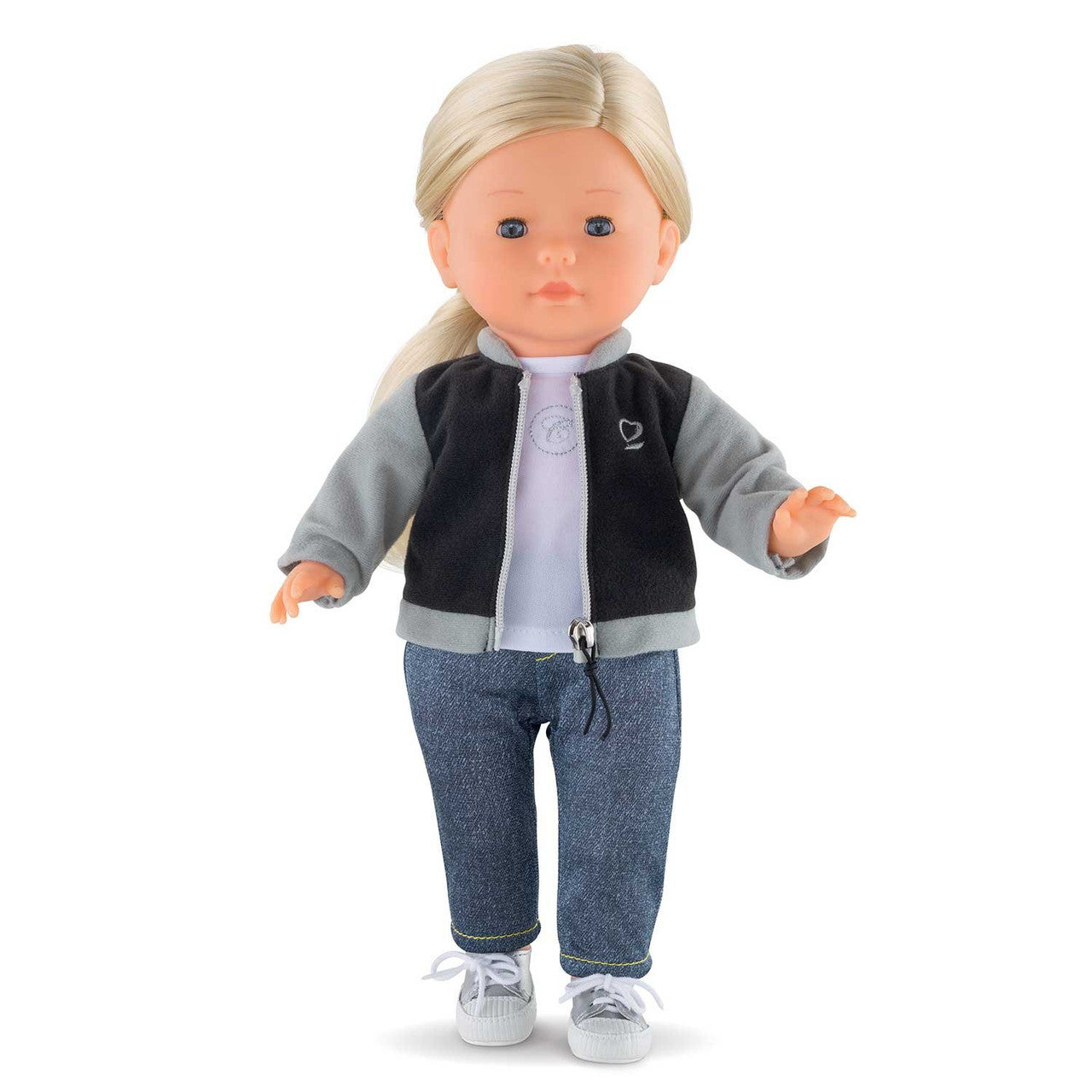 Corolle - Ma Corolle Black and Grey Two Tone Jacket - 36cm