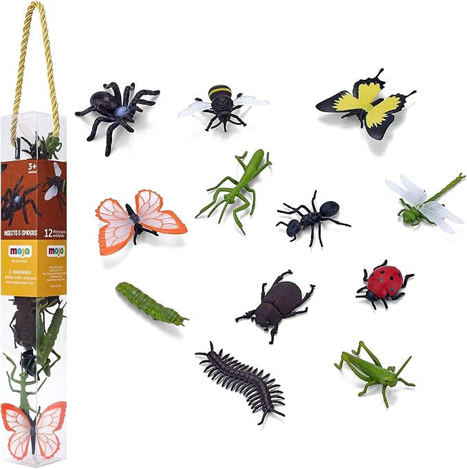 Mojo - Insects & Spiders 12pc Tube