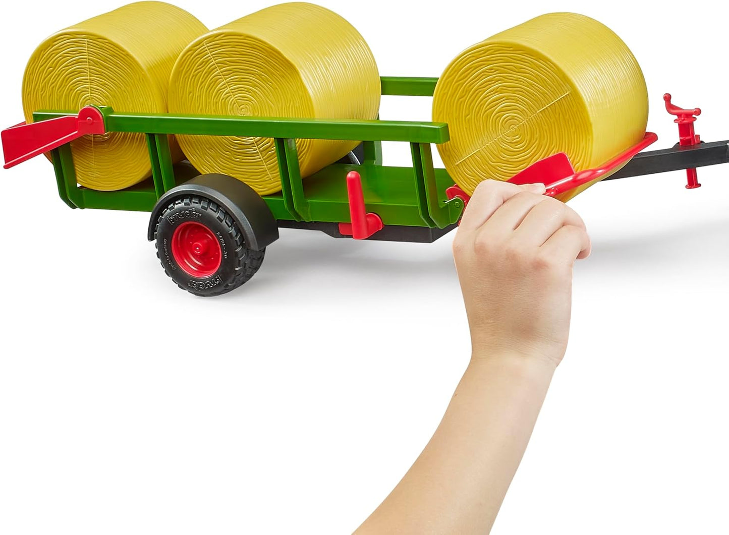 Bruder Self Loading Bale Trailer with 3 Round Bales 24002204