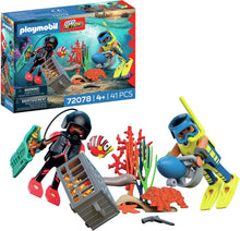 PLAYMOBIL Police Diver with Treasure 72078 | Underwater Police Set