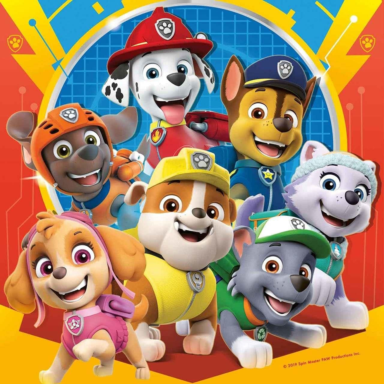 Ravensburger 3x49pc- Paw Patrol Puzzle