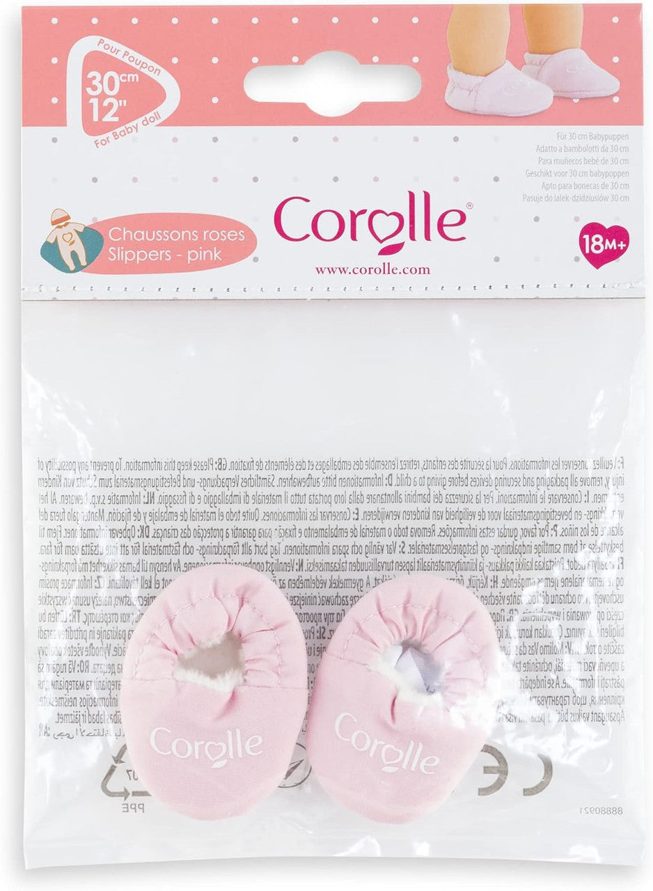 Corolle - Pink Slippers for Mon Premier 30cm Baby Doll