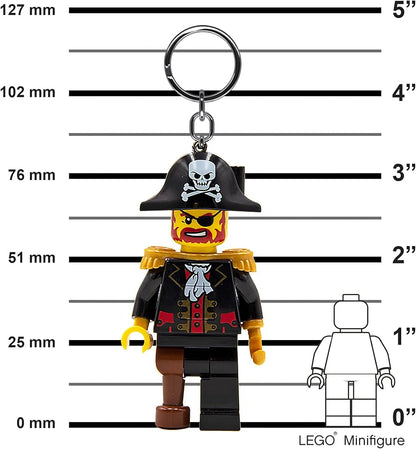 LEGO - Captain Brickbeard LED Keychain Light — Minifigure Key Light Torch