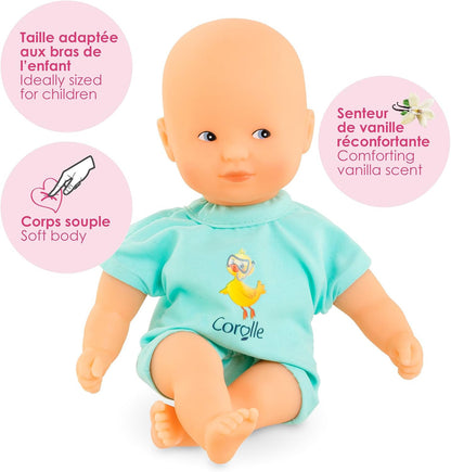 Corolle Mini Bath Doll - Bleu 20cm