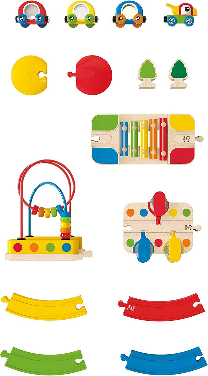 Hape Rail - Rainbow Sights & Sounds Railway