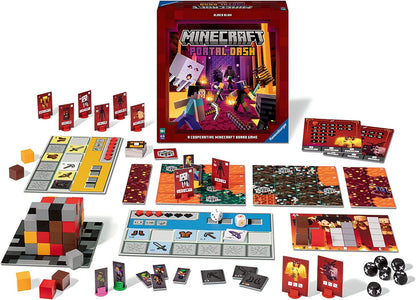 Ravensburger - Minecraft Portal Dash Strategy Board Game