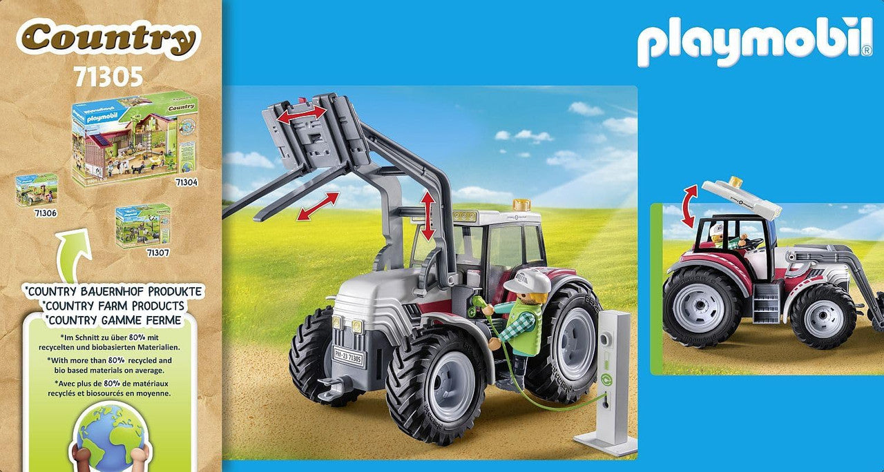 Playmobil Country - Large Tractor with Accessories 71305