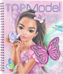 Top Model - Butterfly Colouring Book