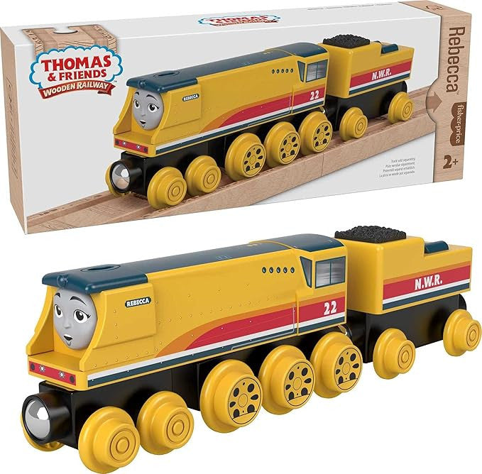 Thomas & Friends Wooden Railway - Rebecca Engine and Coal-Car