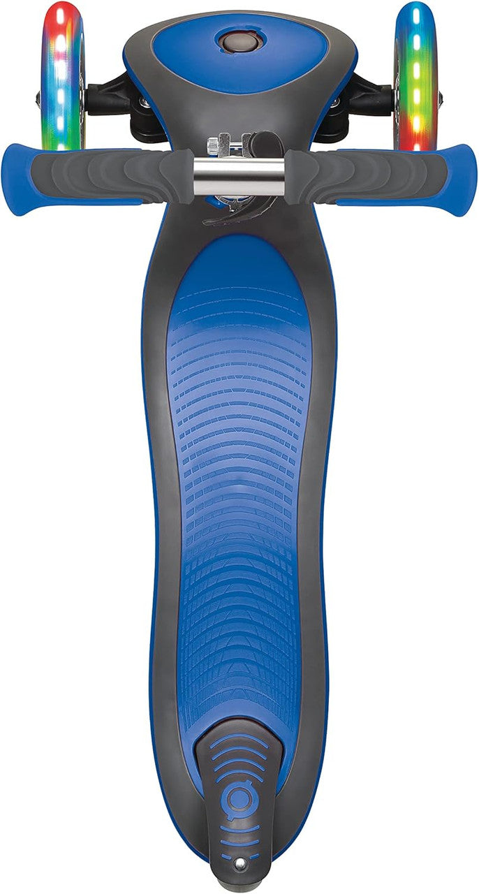 Globber - ELITE DELUXE with Lights - Navy Blue