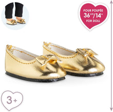 Corolle - Gold Ballet Flat Shoes for Ma Corolle 36cm Dolls