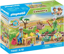 Playmobil Country - Idyllic Vegetable Garden with Grandparents 71443