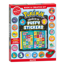 Klutz - Pokemon Color-In 3D Puffy Stickers