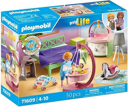 Playmobil - My Life - Sleeping room with baby play corner 71609