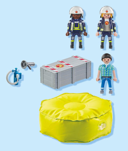 Playmobil - Firefighter with Air Pillow 71465