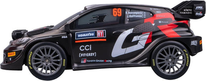 Nikko RC 1:18 Night Mode Toyota Gazoo Racing Sweden Rally RC Car 25cm