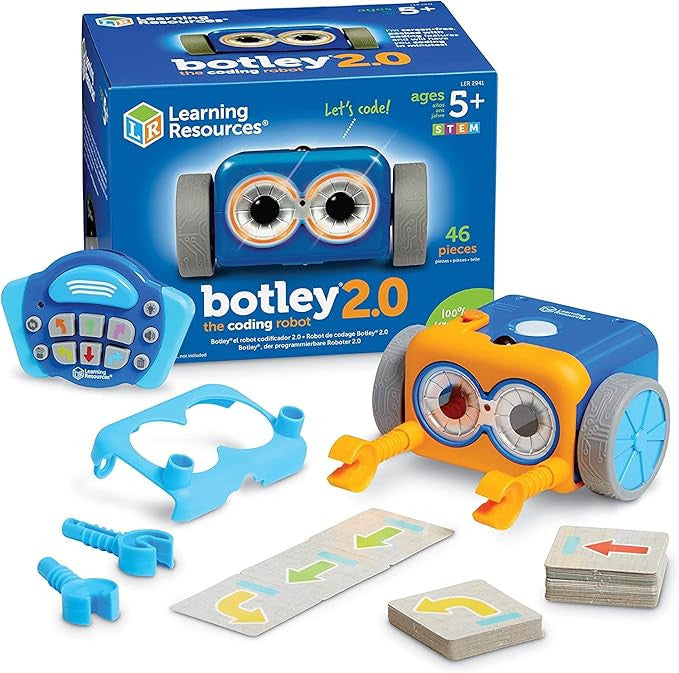Learning Resources - BOTLEY 2.0 The Coding Robot Activity Set