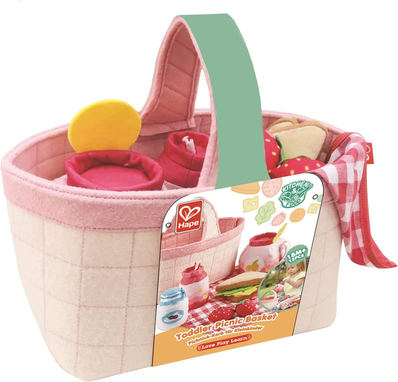 Hape - Toddler Picnic Basket
