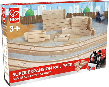 Hape Rail - Super Expansion Railway Track Pack