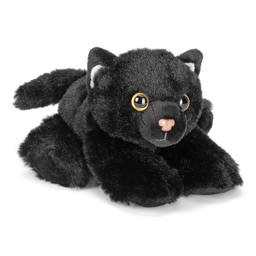 Wild Republic - Hug'Ems Mini Black Cat 18cm