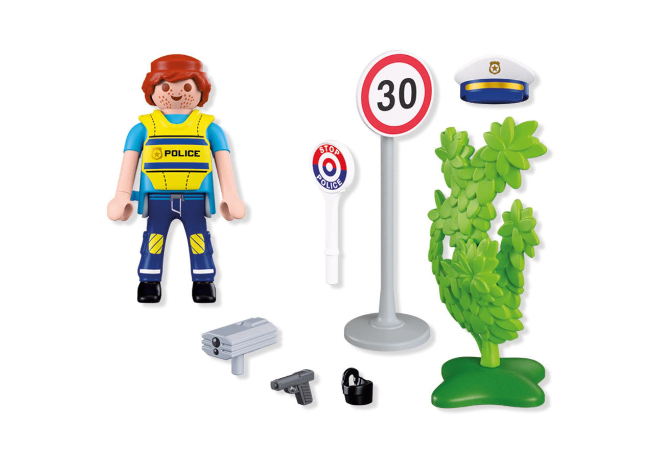 Playmobil City Action - Police Officer with Speed Detector 72029