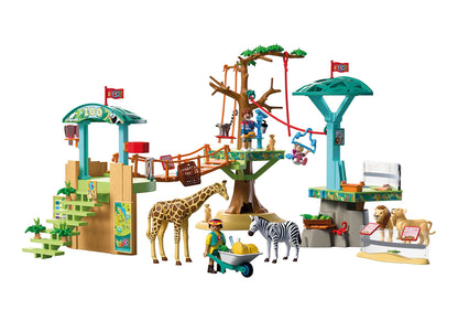 Playmobil Zoo Wilderness Climbing Park 72070 | Safari Zoo Playset