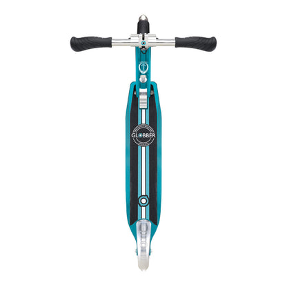 Globber - FLOW ELEMENT Comfort LIGHTS Scooter - Aqua