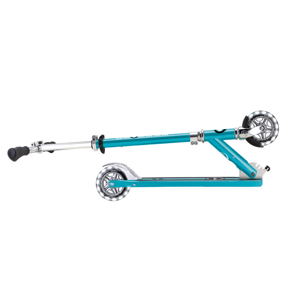 Globber - FLOW ELEMENT Comfort LIGHTS Scooter - Aqua