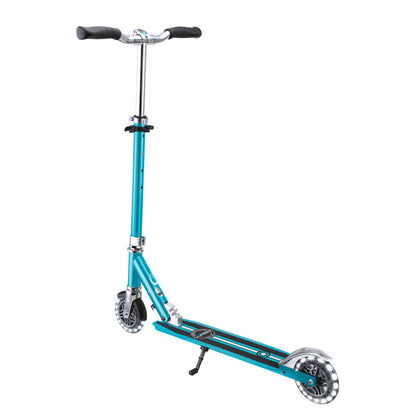 Globber - FLOW ELEMENT Comfort LIGHTS Scooter - Aqua