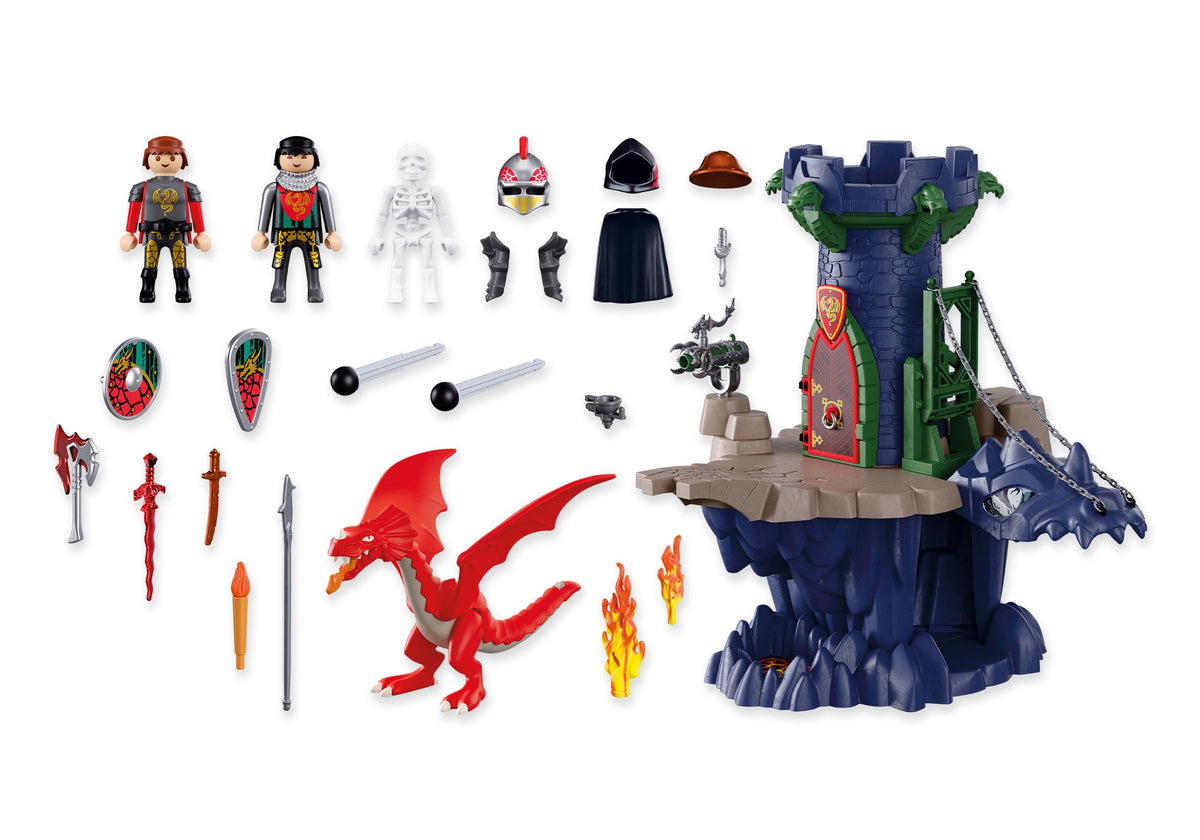PLAYMOBIL Dragon Knights Tower 72113 | Medieval Castle Playset
