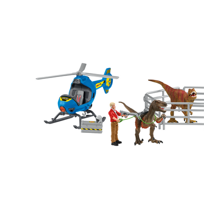 Schleich Dinosaurs - Dino Helicopter Rescue