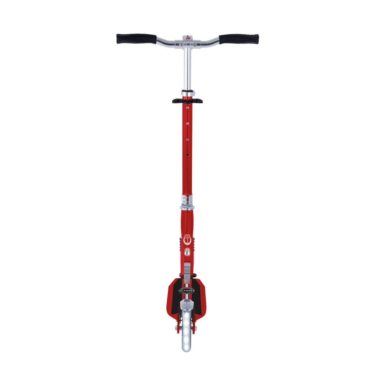 Globber - FLOW ELEMENT Comfort LIGHTS Scooter - Ruby Red