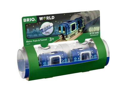BRIO Train - Metro Train and Tunnel 33970