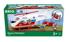 BRIO - Rescue Helicopter - 4 Pieces