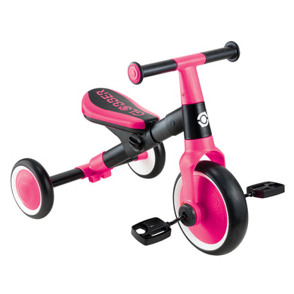 Globber - LEARNING TRIKE 2 in 1 - Fuchsia Pink