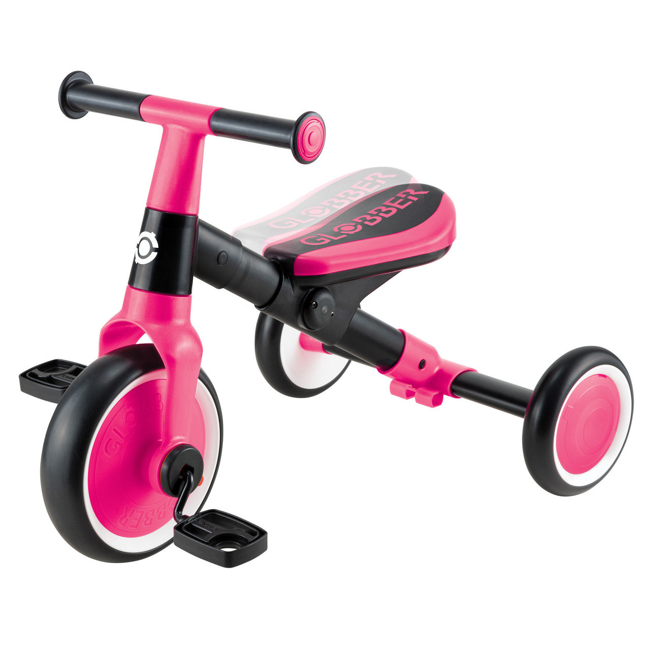 Globber - LEARNING TRIKE 2 in 1 - Fuchsia Pink