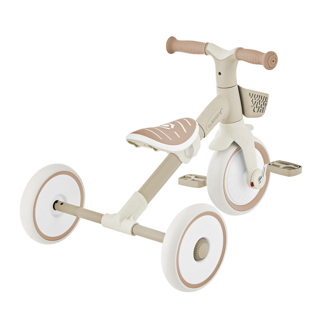Globber - ECOLOGIC LEARNING TRIKE 2in1 PLUS - Coconut