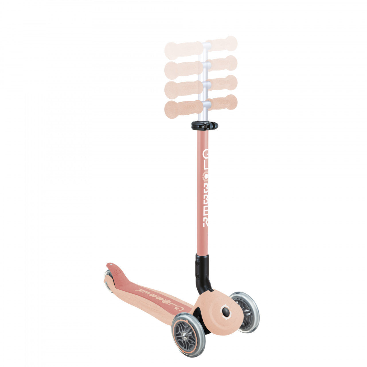 Globber - ECOLOGIC GO UP ACTIVE  Scooter - Peach