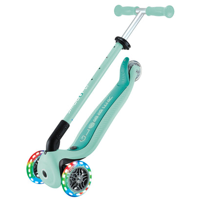 Globber - GO UP ACTIVE with Lights - Mint /Dark Mint