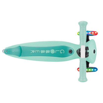 Globber - GO UP ACTIVE with Lights - Mint /Dark Mint