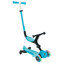 Globber - Go Up Active Lights 360 Ride-On Scooter - Aqua