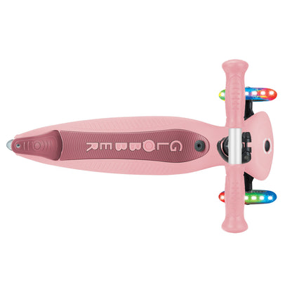 Globber - GO UP ACTIVE Lights 360 Ride-On Scooter - Pastel Pink