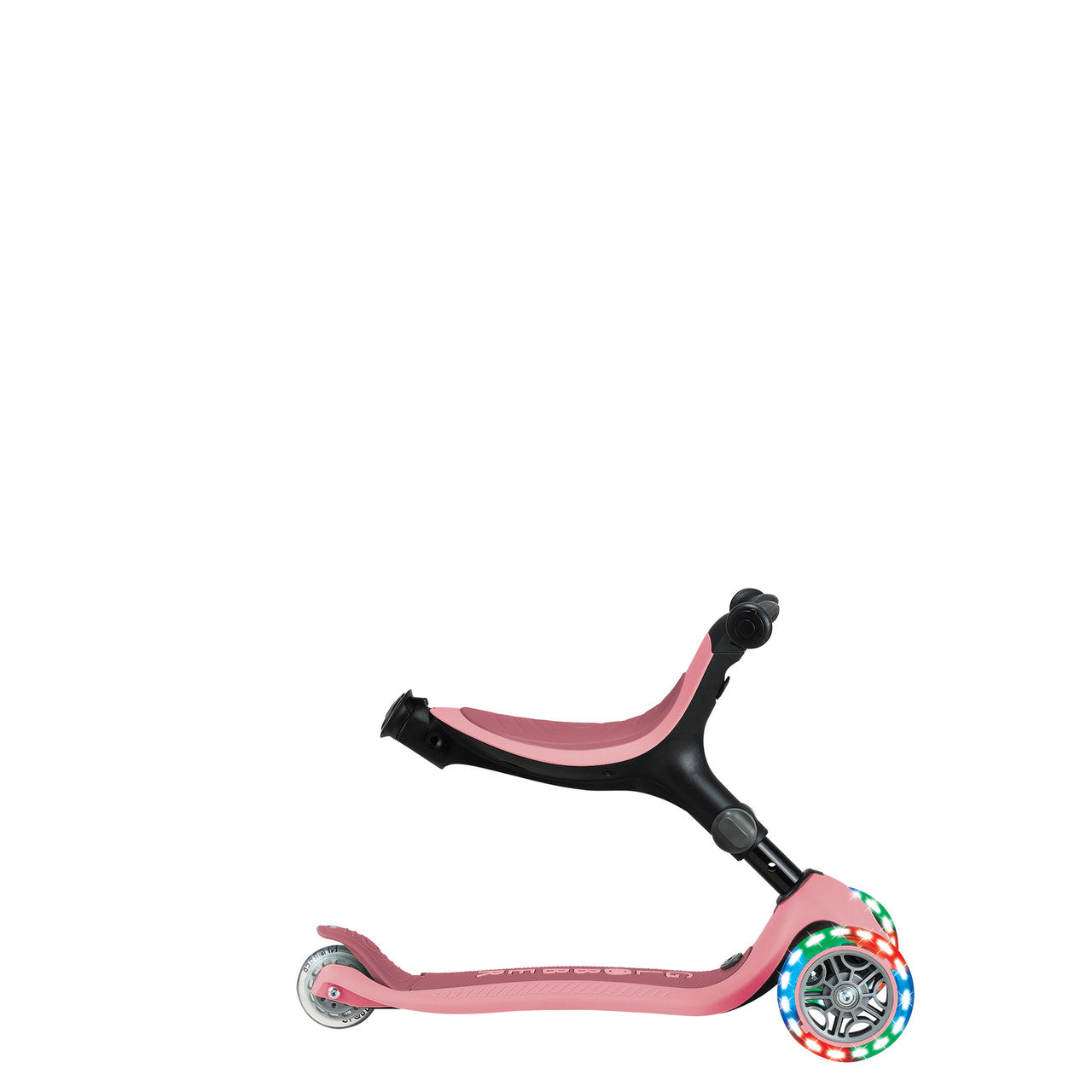 Globber - GO UP ACTIVE Lights 360 Ride-On Scooter - Pastel Pink