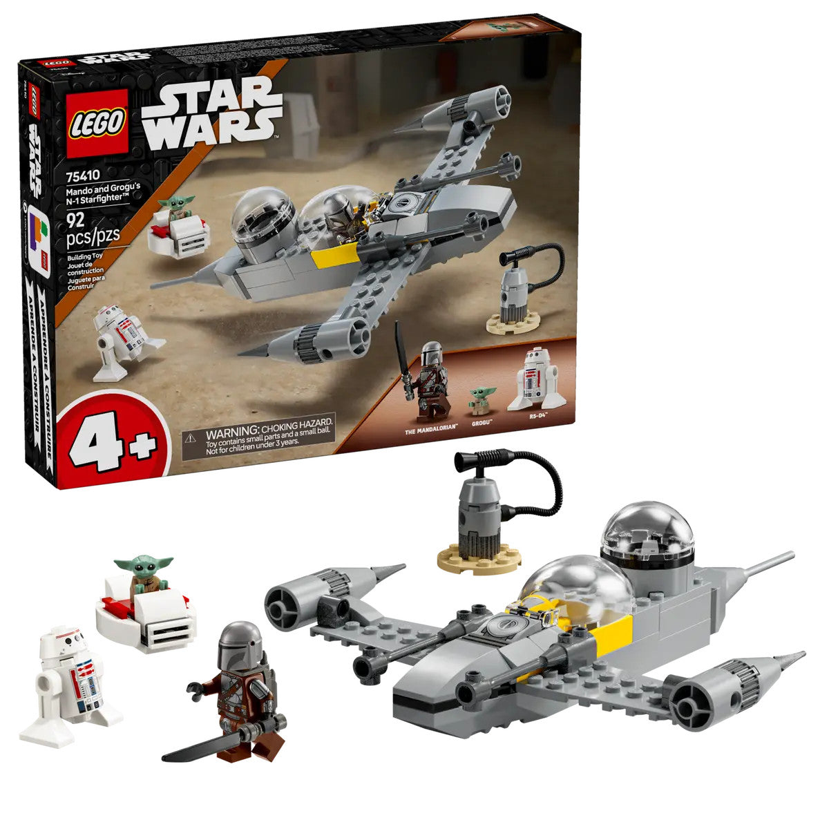 LEGO®  Star Wars™ - Mando and Grogu's N-1 Starfighter™ 75410