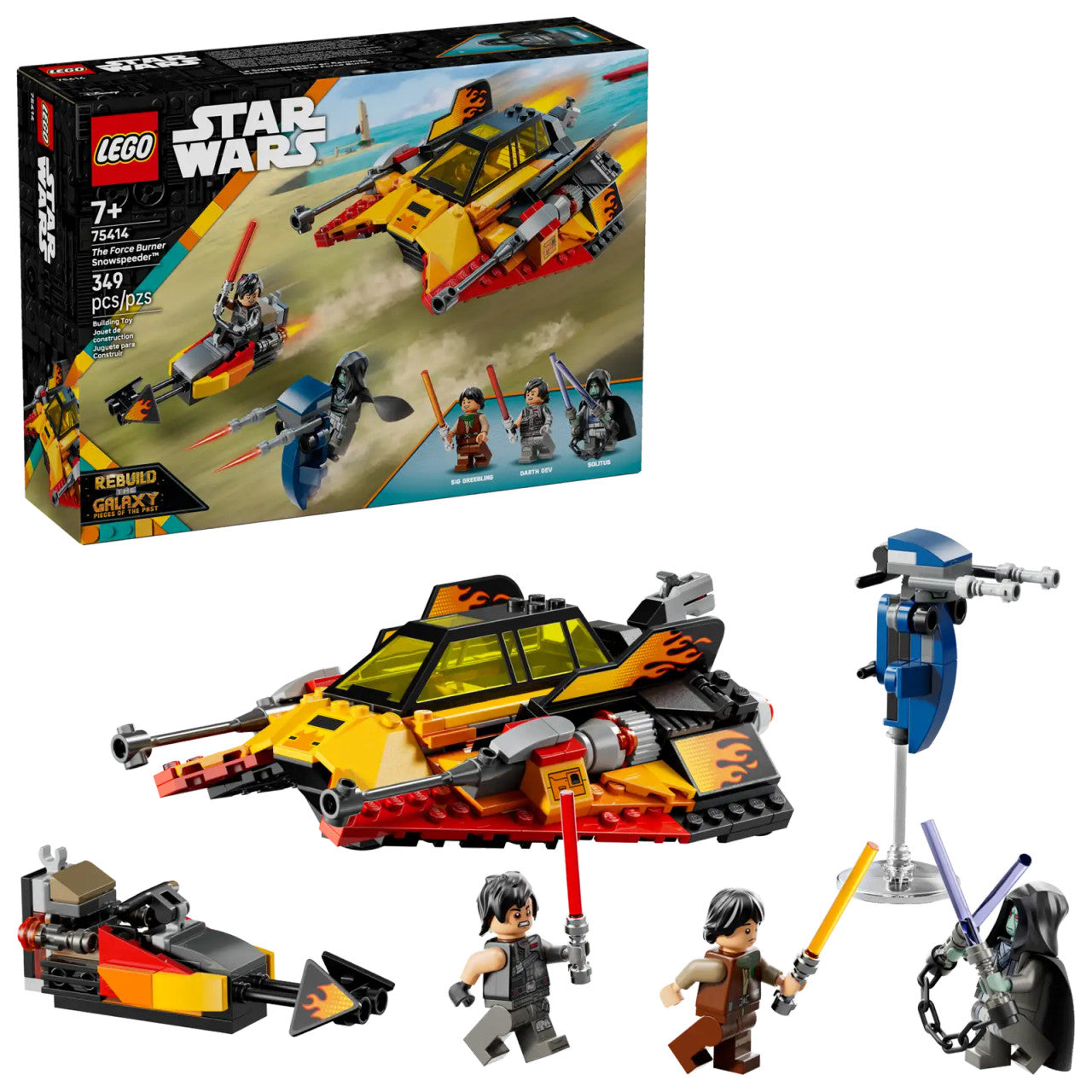 LEGO® Star Wars™ - The Force Burner Snowspeeder™ 75414