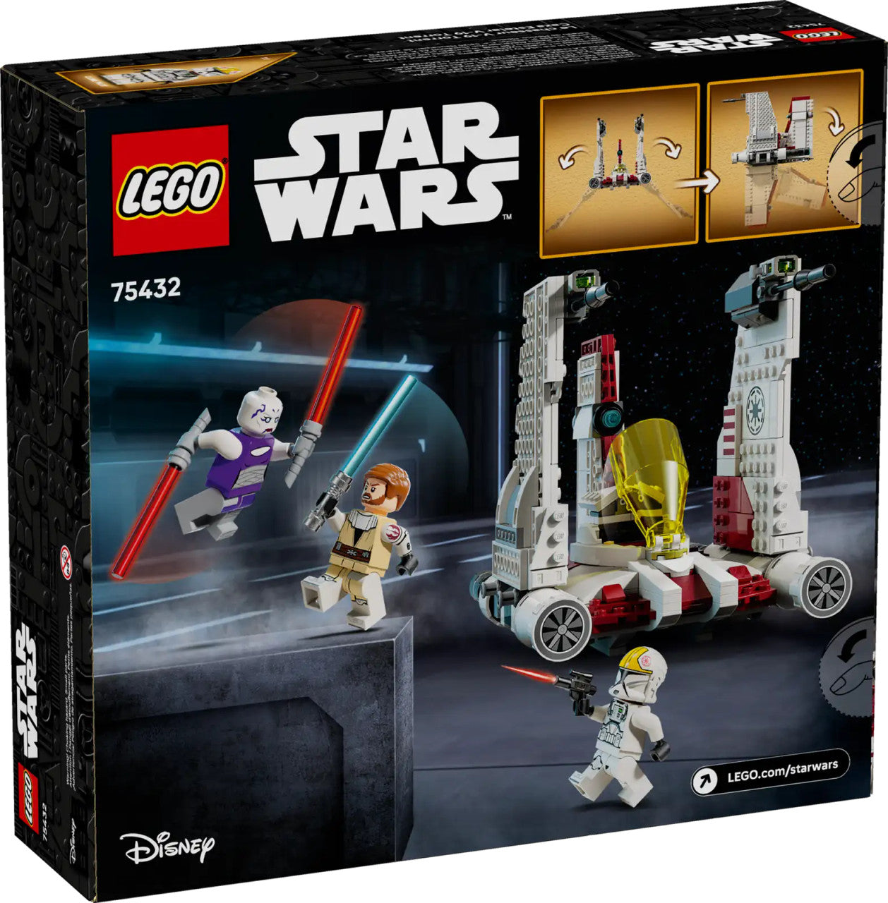 LEGO® Star Wars™ V-19 Torrent Starfighter 75432