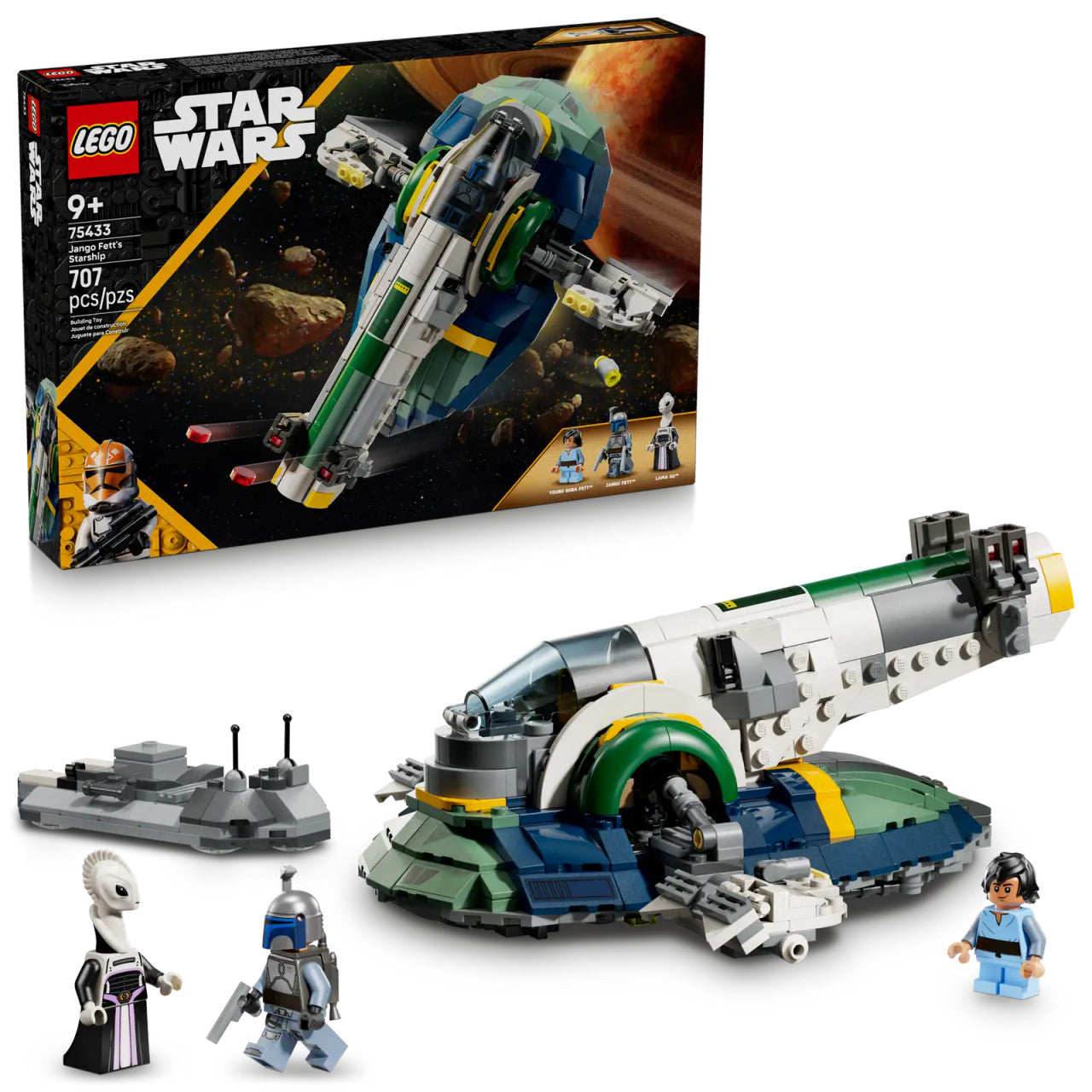 LEGO® Star Wars™ Jango Fett's Starship 75433