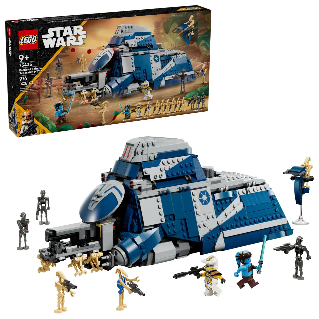 LEGO® Star Wars™ Battle of Felucia Separatist MTT™ 75435