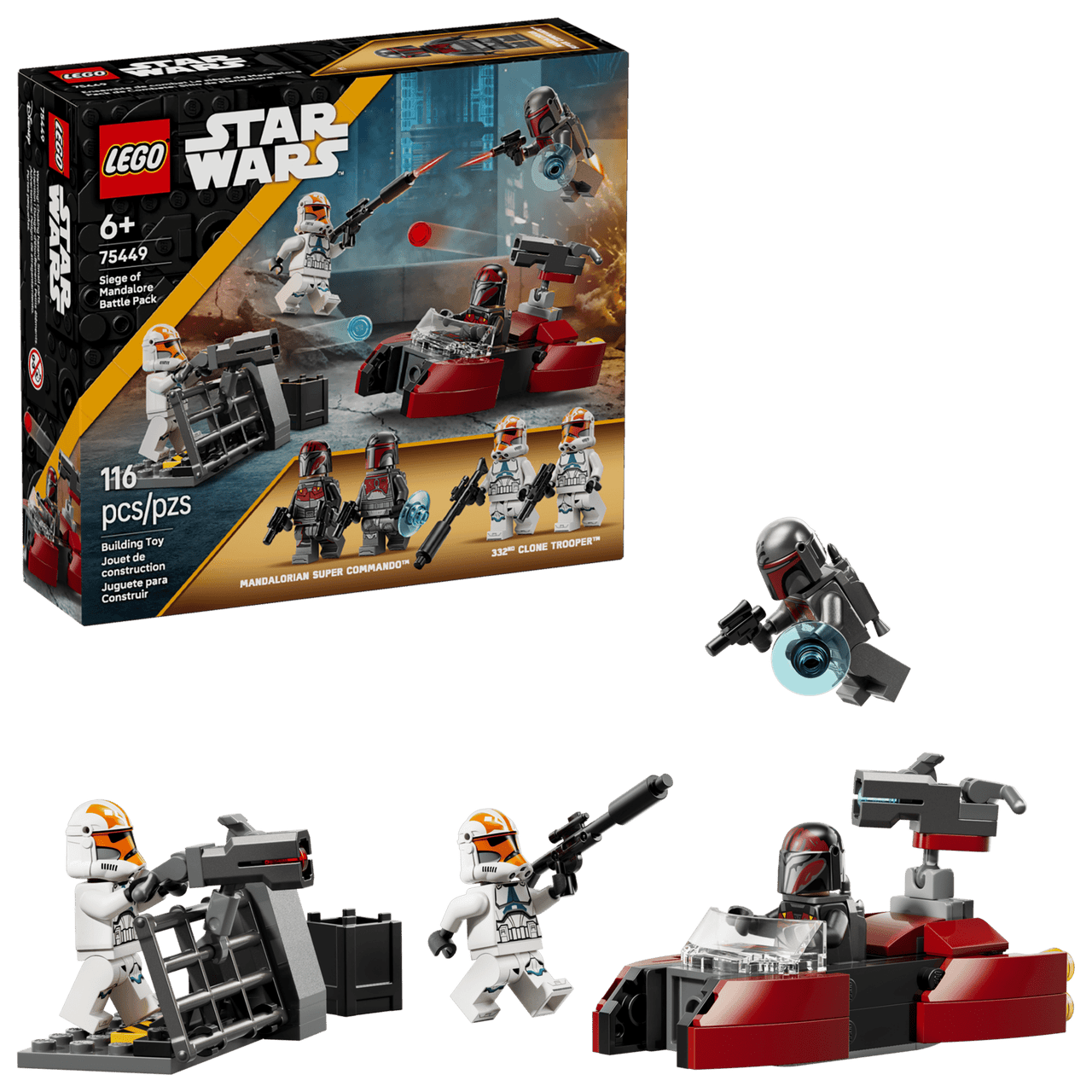 LEGO® Star Wars™ - Siege of Mandalore Battle Pack 75449