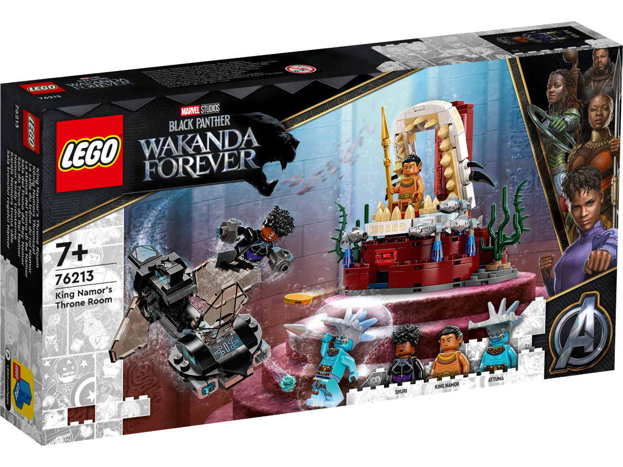 LEGO® Marvel - King Namor’s Throne Room 76213